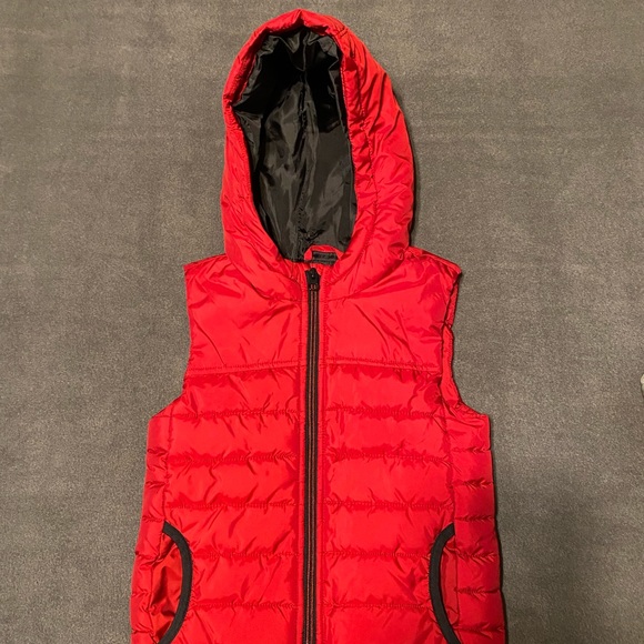 Boys Size 5 Sonoma Goods For Life® Quilted Hood Puffer Vest with Hood Unisex - Picture 6 of 6